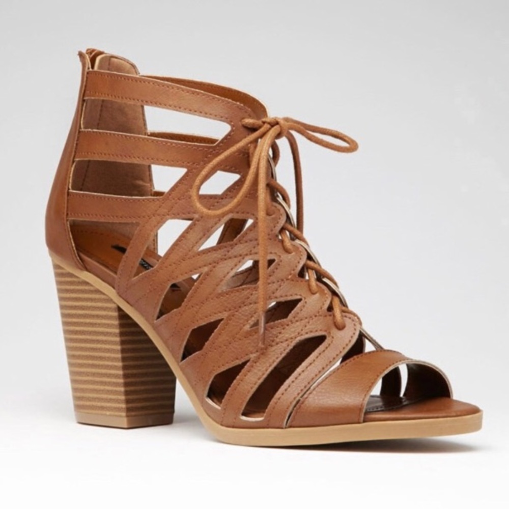 Forever 21 brown heels